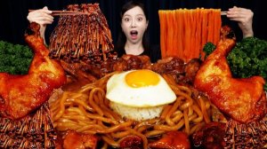 АСМР ЕДА КОРЕЯ | МУКБАНГ | ДЖИМДАК