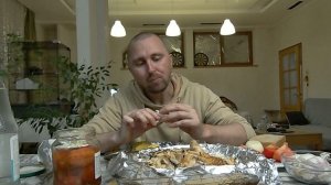 Покушаем вместе, курочка в духовке и березовый сок