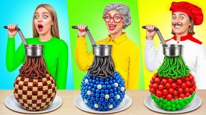 Кулинарный Челлендж# Я против Бабушки # Смешные Рецепты с Едой Bubba DO Challenge