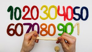 Учимся считать от 10 до 100 | Развивающие видео для детей | Десятки | Пластилин плэй до