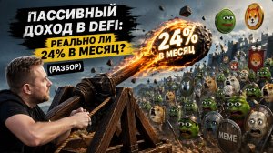 Пассивный доход в DeFi: реально ли 24% в месяц? (разбор) CatapultTrade.