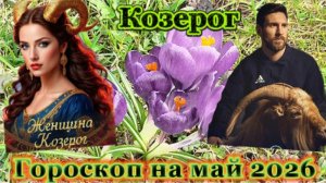 Козерог! Гороскоп на май 2026 года!