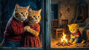 Таинственное исчезновение рыжего котёнка – Сможет ли мама-кошка успешно её спасти?