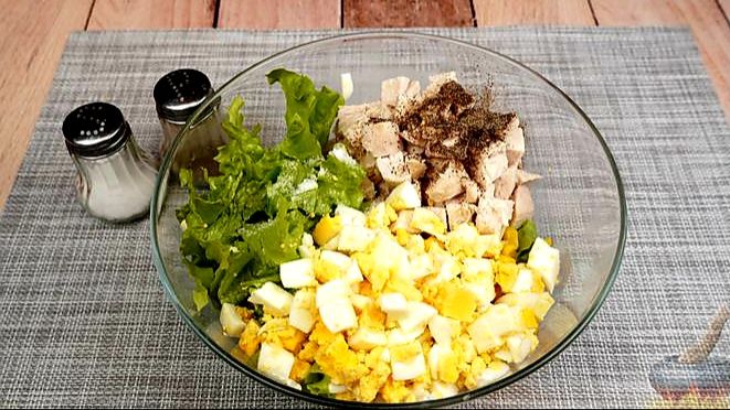 ПРОСТОЙ В ПРИГОТОВЛЕНИИ ,НО ОЧЕНЬ СЫТНЫЙ И ВКУСНЫЙ САЛАТ🥗