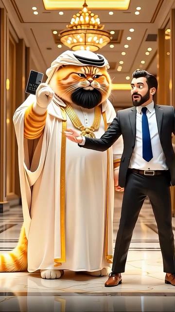 Рыжий кот и шейх