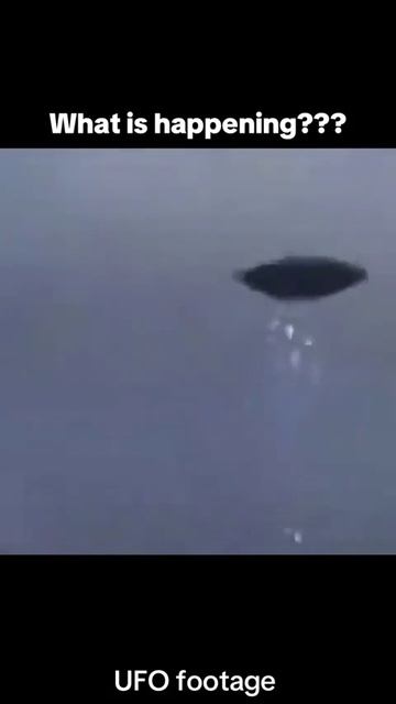 Видео нло испускающего энергетически дождь