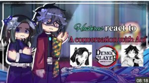 Hashiras React To Giyuu Tomioka "A Conversation With Aoi", Giyuu Angst, • Ranim-San •