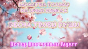 🌼🛐🌷Молитва ТОЛЬКО на Иных Языках 💐🙏🏻🌹ВЕСНА ТВОЕЙ ДУШИ 🌸🛐🌺