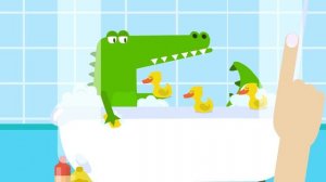 🍿 Учим цифры с Крокодилом! Учимся считать до 10! Развивающие мультфильмы для детей