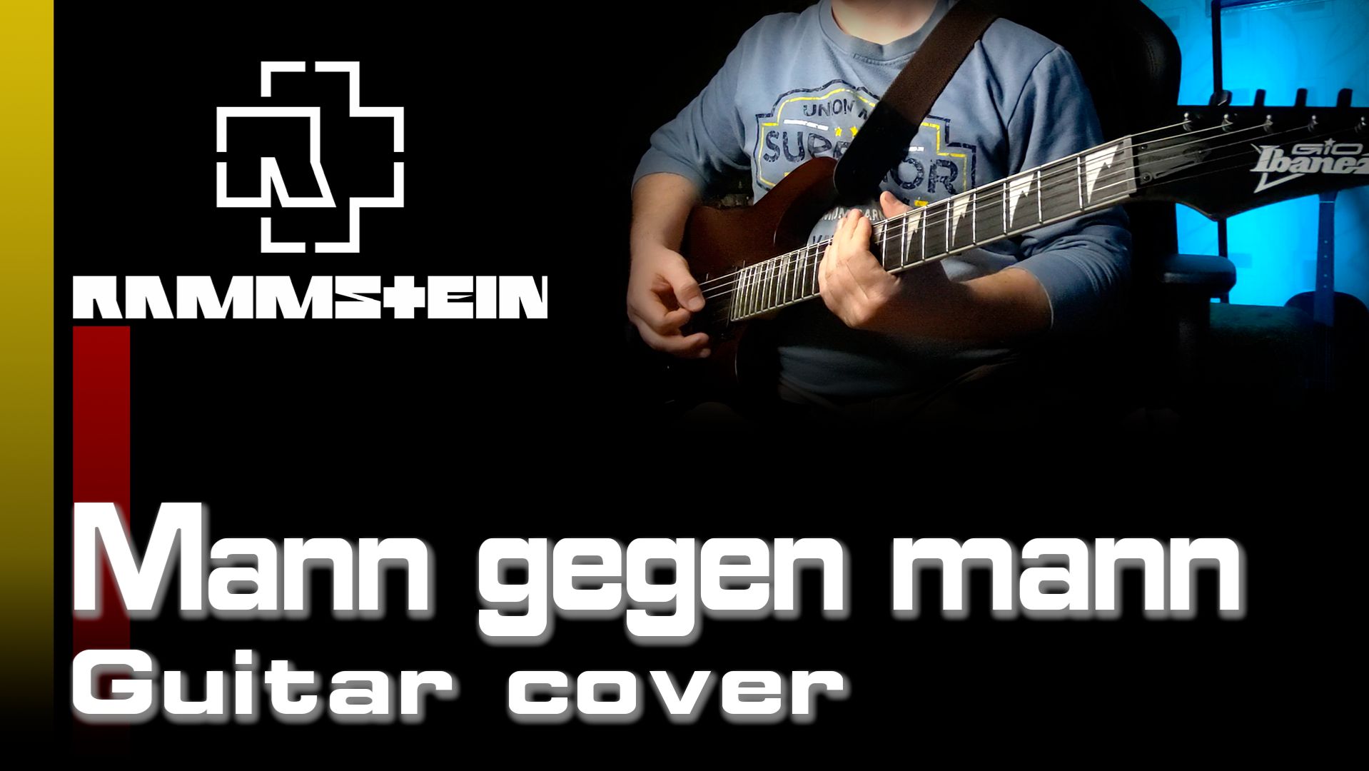Rammstein - Mann gegen mann [Guitar cover]