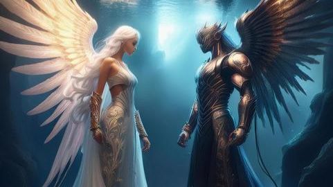 Стихи - С. Максимов - Ангел и Демон. Мелодекламация.