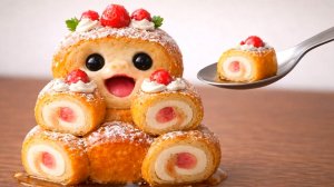 Милые малышки едят сладости 😭🍭 Невероятно приятное ASMR-видео