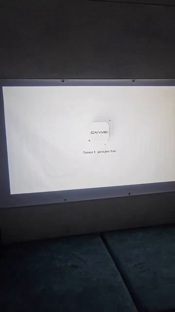 Первый запуск проектора CAIVVEI LED-660A8S 4K Android