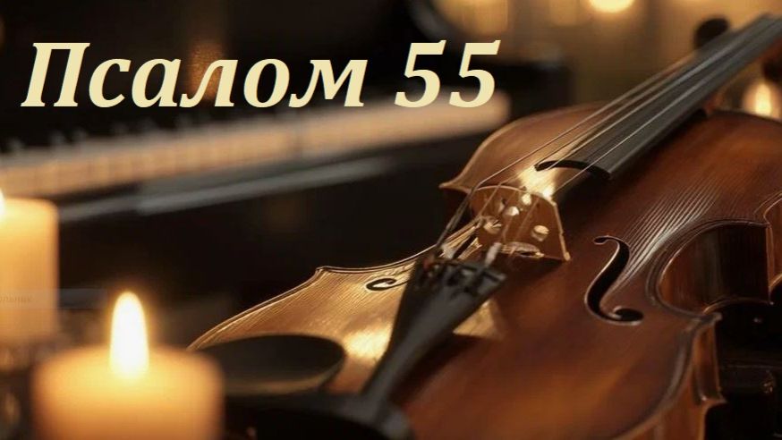 Библия. Псалом 55 с музыкальным оформлением.