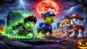 РАЙДЕР и ЧЕЙЗ вернулись, но превратились в зомби! СКАЙ, БЕГИ! - Щенячий патруль на испанском