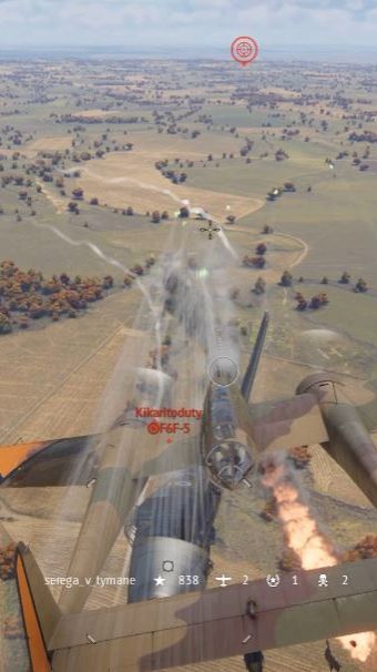 Истребитель- Fokker G.IA.Воздушный бой. War Thunder