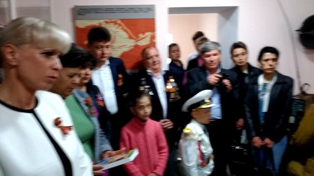 2016  Сальман Л.Я.   в музее Истории Первомайского района Республики Крым.