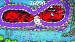 Секретная стратегия для победы в ИГРЕ Snake.io🐍