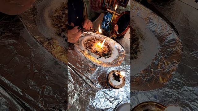 Ритуал от перекрытия через паутины, снимаем закольцовки.