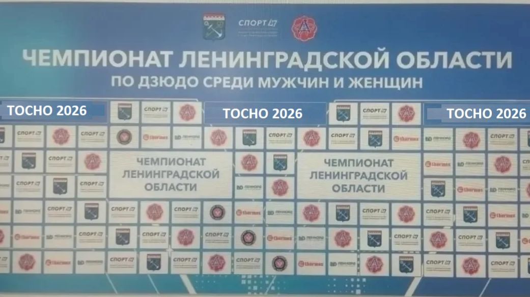 Чемпионат Ленинградской обл. по дзюдо г. Тосно