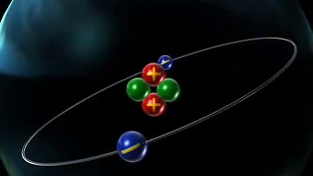 Видеоролик - анимация ＂Строение атома и ядра＂