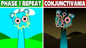 INCREDIBOX SPRUNKI: ФАЗА 1 НО ВСЕ 🔁 ПОВТОРЯЮТ КОНЪЮНКТИВАНИЮ (ЛЕЧЕНИЕ РОЗОВОГО ГЛАЗА)! 👁️💗🌀