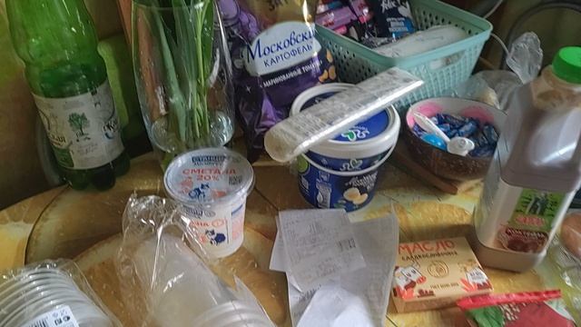 Срезала тюльпаны под окном!