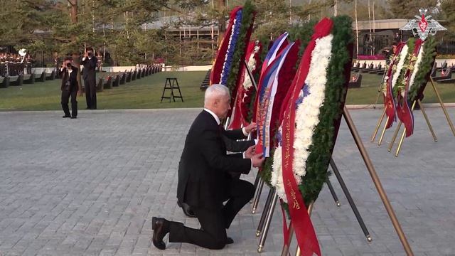 Министр обороны РФ А.Белоусов принял участие в открытии музейно-мемориального комплекса в КНДР