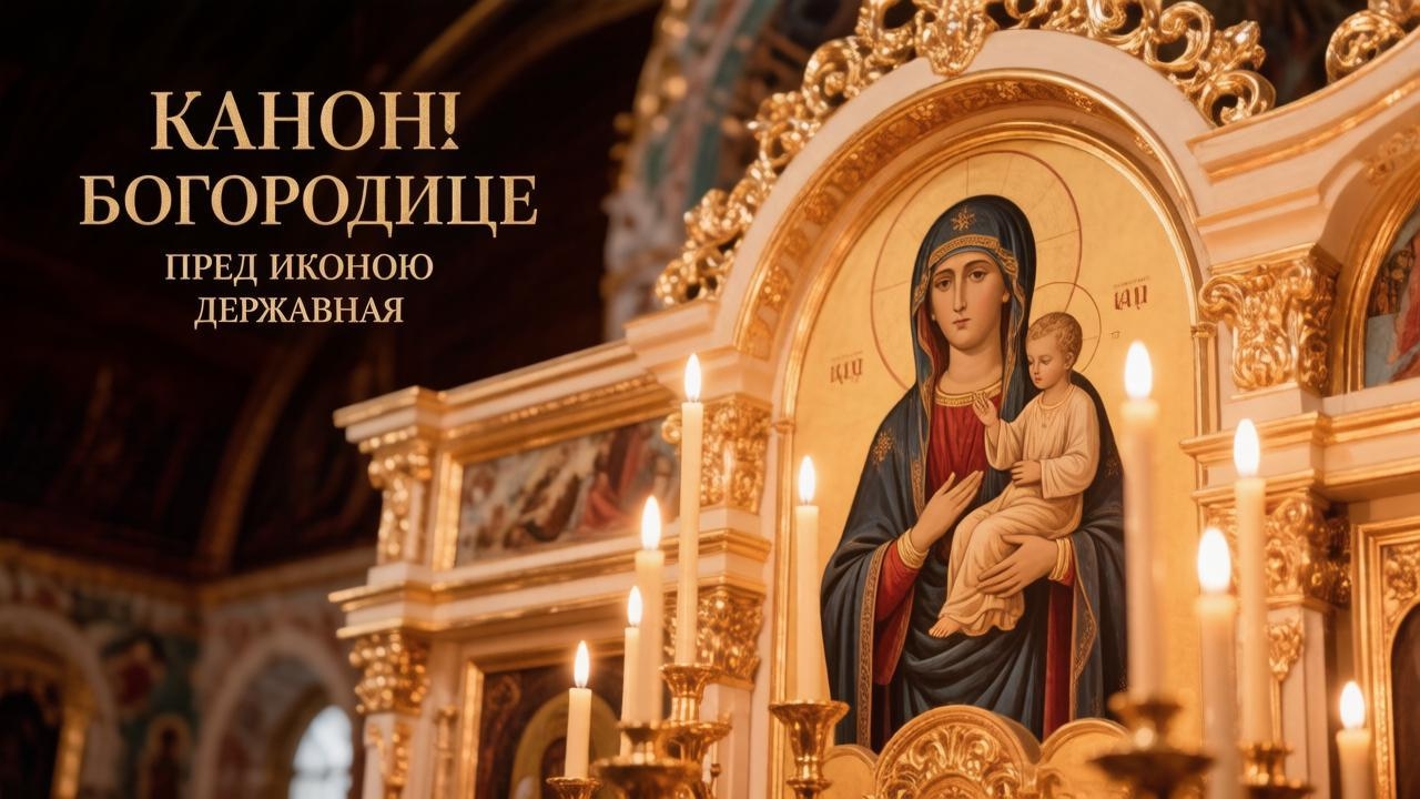 Канон Богородице пред Иконою Державная поможет вашей семье