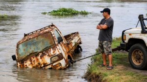 Мужчина Достал Грузовик Из Реки И Восстановил Его За 60 Дней.