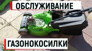 #газонокосилка ОБСЛУЖИВАНИЕ ГАЗОНОКОСИЛКИ!#greenworks#какчиститьгазонокосилку#очиститьоттравы#нерабо