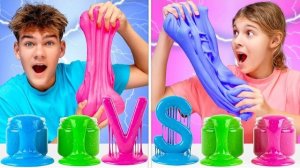 Можно ли сделать слайм Ивана, не видя его?! Тест на телепатию!