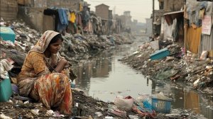 Индия. Шокирующая жизнь в трущобах. Дети живут среди крыс, повсюду кучи мусора