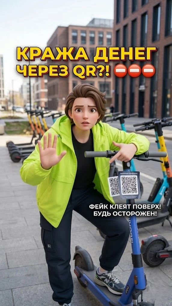 «СТОП! ФЕЙК QR 🛑 🔳»