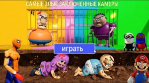 ПОБЕГ ИЗ ТУННЕЛЯ МИСТЕР СПРИНКЛС ПРОТИВ ПОЛЛИ, БОББИ ПРОТИВ БАБУШКИ ОББИ В Роблоксе