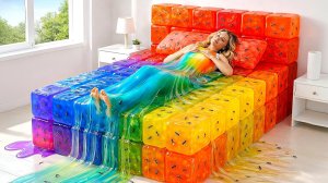 Какую безумную кровать вы бы выбрали сегодня вечером? Невероятно приятные ASMR-видео