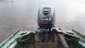 Расход бензина лодочного мотора Ямаха 9.9(15) под лодкой Казанка. Открытие сезона навигации 2026!