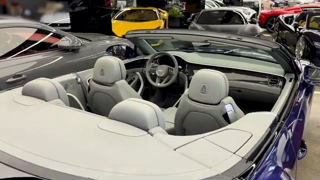 НОВЫЙ Bentley Continental GTC V8 2026 года — обзор салона и экстерьера