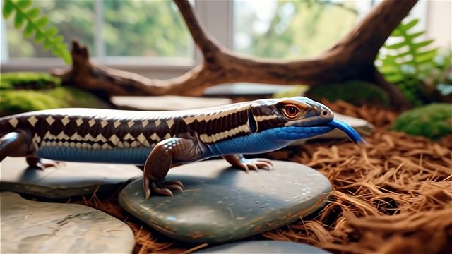 синеязыкий сцинк