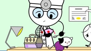 No No I don't want to take a bath wit Cats _  EK Doodles animation for kids