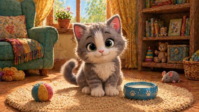 Киса, киса — ки | песенка для малышей | учим первые слова и звуки