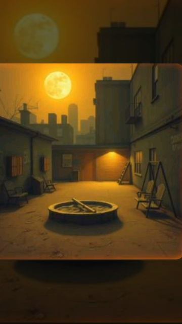 Песочница из пепла