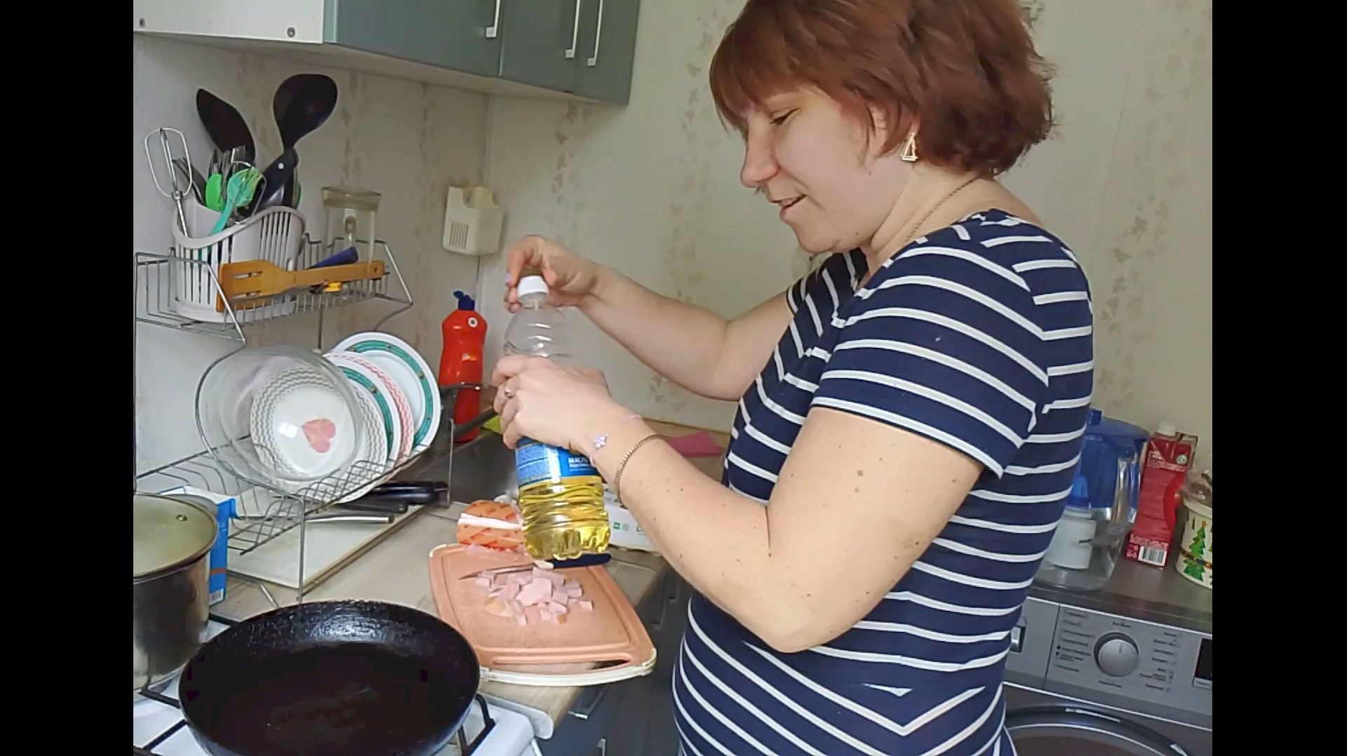 Яичница в профиль