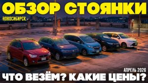 ОБЗОР СТОЯНКИ: MITSUBISHI RVR, VOLKSWAGEN TIGUAN, HONDA FREED, HONDA VEZEL, TOYOTA COROLLA FIELDER.