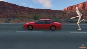 Побег от застенчивого парня SCP 096 в BeamNG Drive and Car vs SCP096 #22