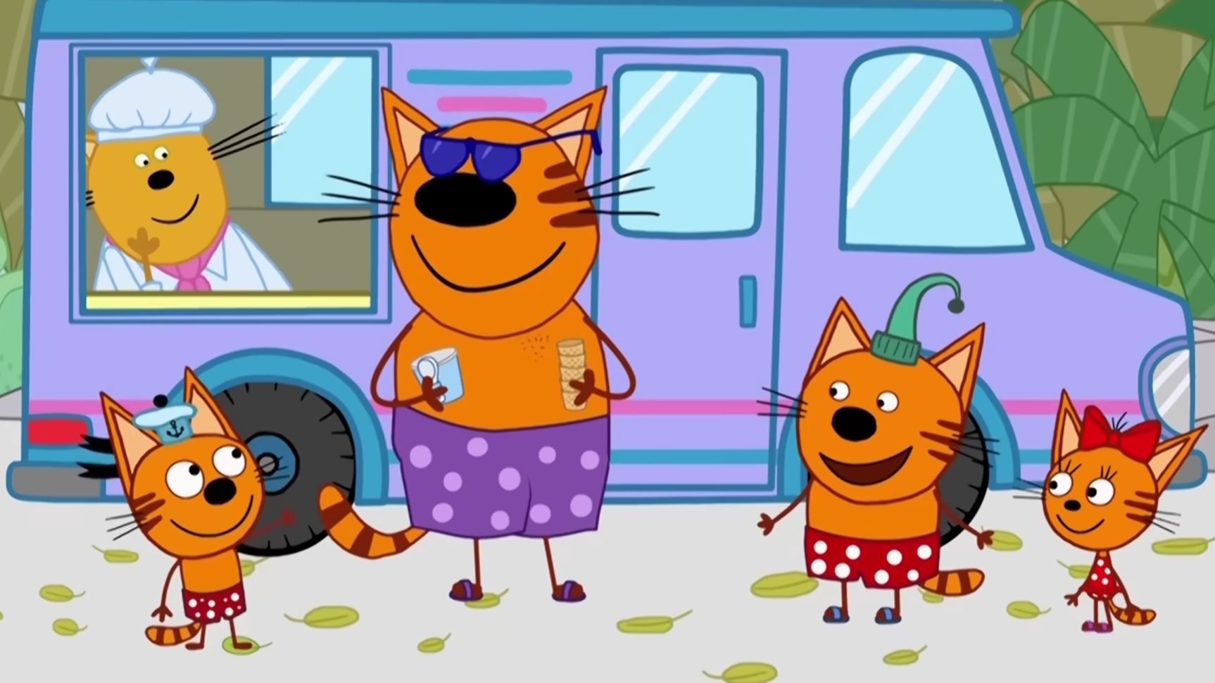 Три Кота Мультфильмы для Детей | Музыкальная группа | Три Кота Мультики Смотреть | Развивающая Игра