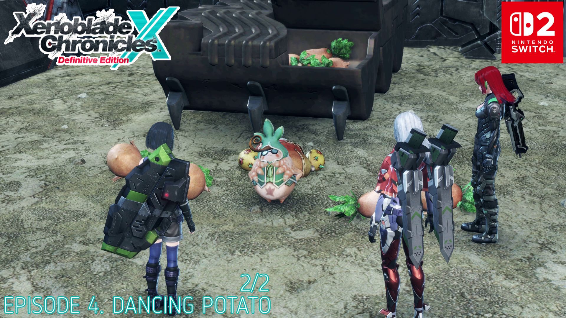 Xenoblade Chronicles X Def.Ed. Ep4.DANCING POTATO 2/2 #walkthrough #nocommentary on #nintendoswitch2