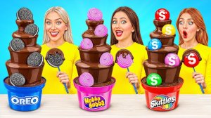 Шоколадный Фонтан Челлендж # Битвы с Едой c Bubba DO Challenge