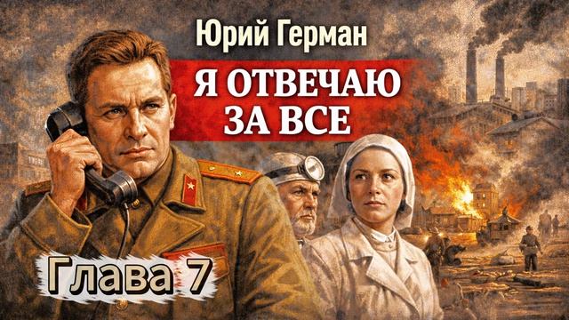 Я отвечаю за все. Глава 7 - Юрий Герман. Аудиокнига