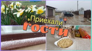 Салат с ветчиной.Нарцисс.Снег😱